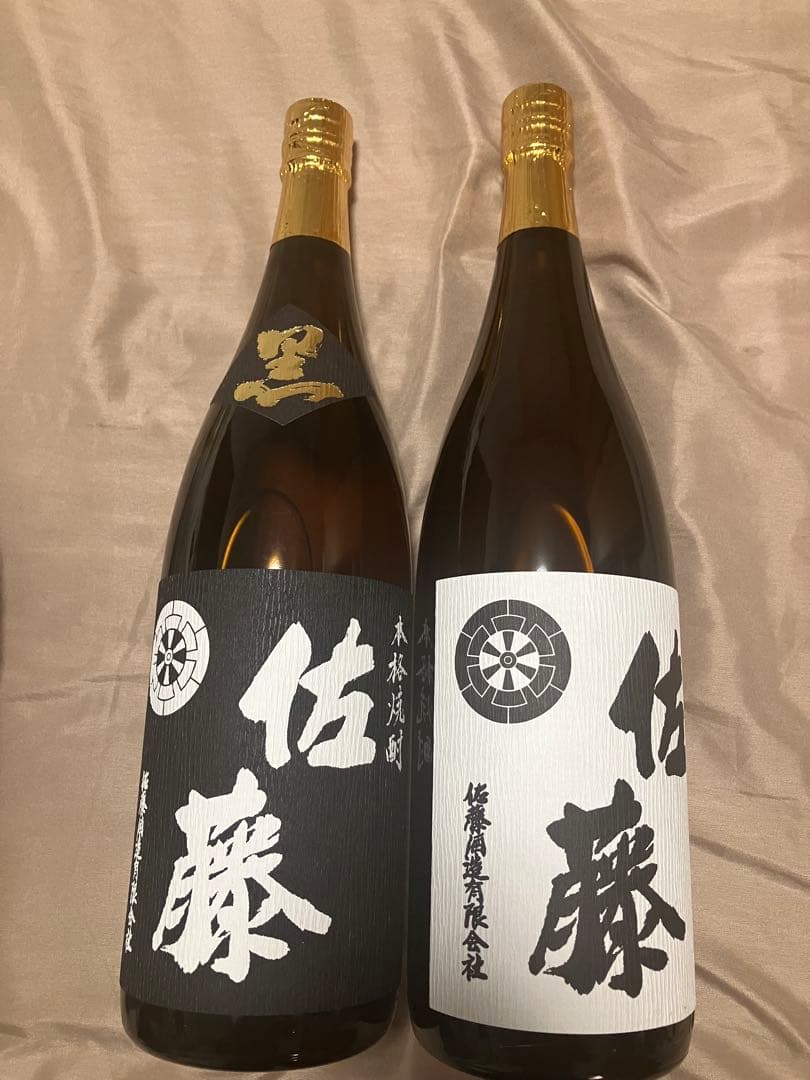 SHO様佐藤 焼酎 黒と白 セット　1800ml ２本セット
