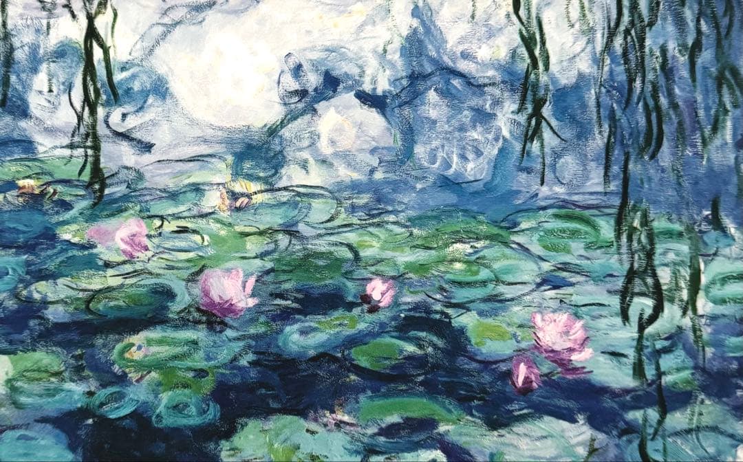 モネ 絵画 睡蓮 インテリア