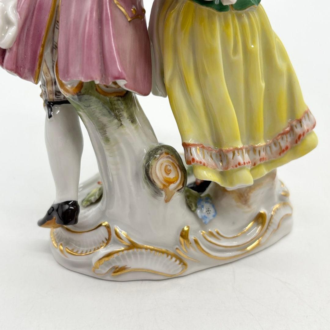 マイセン 踊る恋人達 73332 主任成形師 アシエ 原型