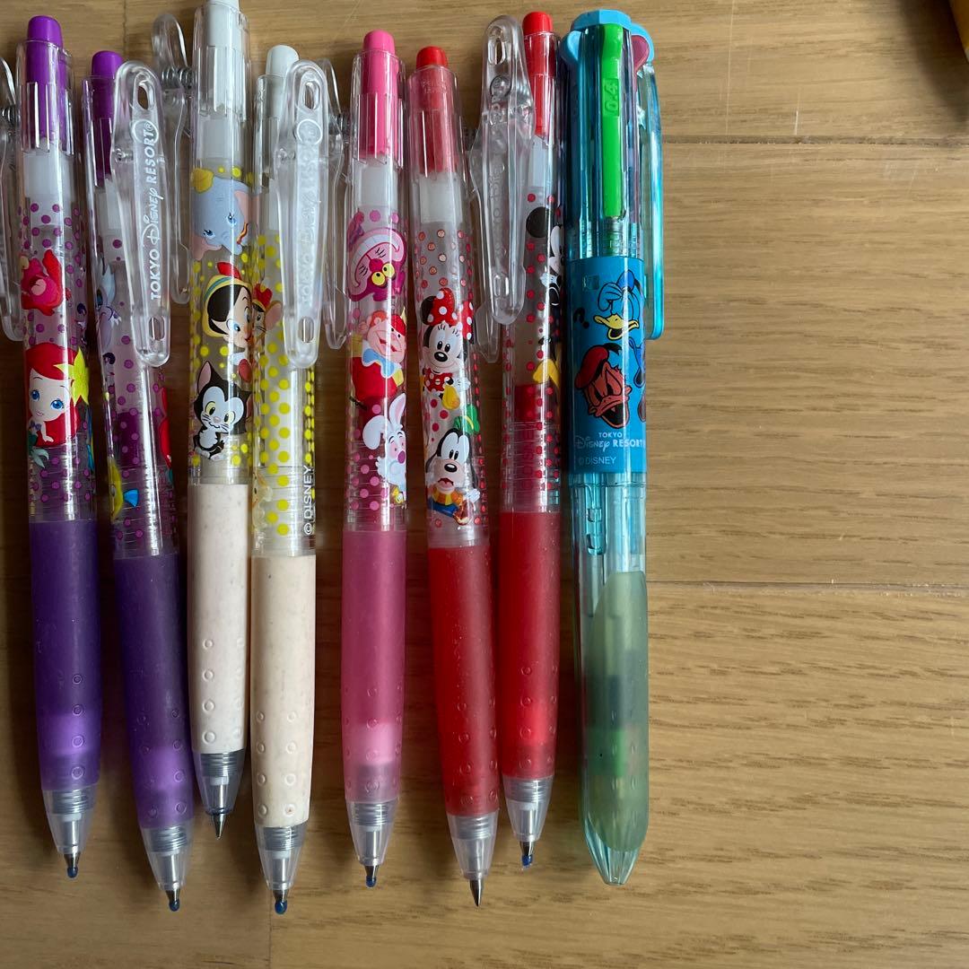 匿名発送ディズニーランド　ボールペン　ジュース　ミッキー　ミニー　ドナルド