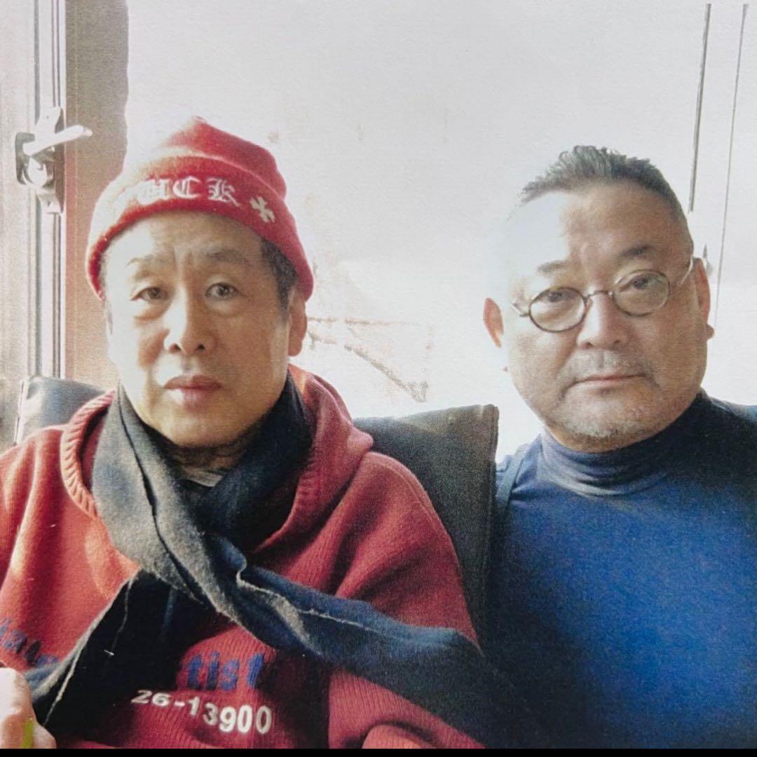 激レア！横尾忠則1989年制作サイン入り渋谷中華 「廣家」B1ポスターmi044