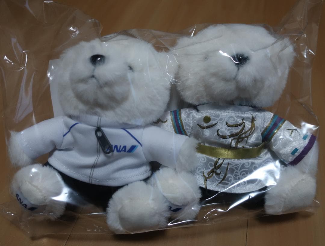 ANA機内販売　限定　フライトベア　ANA YUZUセット　新品　羽生結弦
