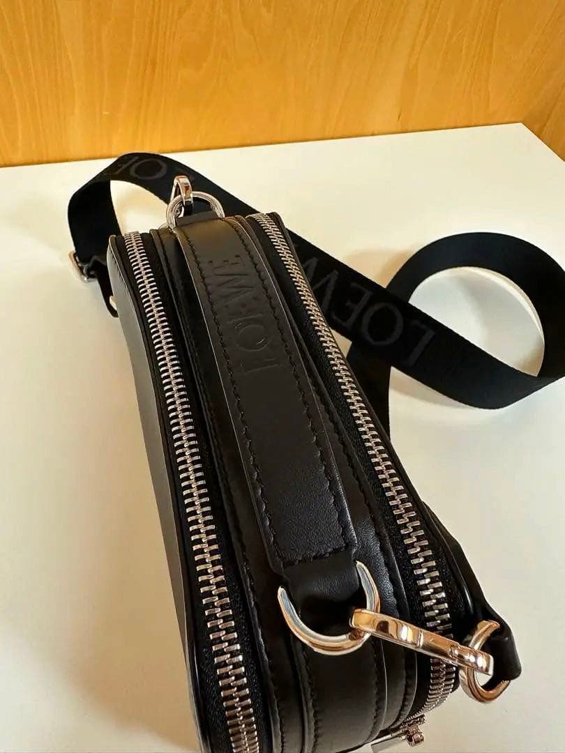 期間限定値下げ LOEWE カメラ クロスボディバッグ ミニ ブラック付属品完備