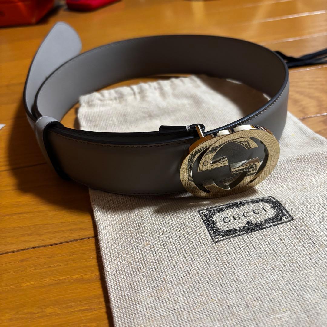 【美品】GUCCI　レザー ベルト