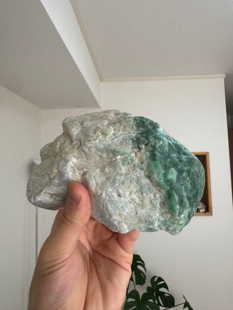 糸魚川 ヒスイ 翡翠 翡翠輝石 硬玉 ロウカン 透過良好 玉石 巨大標本