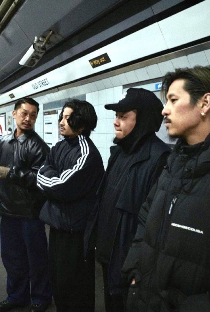 島根の野郎様用　adilenium オーバーサイズトラックジャケット　シーズン1