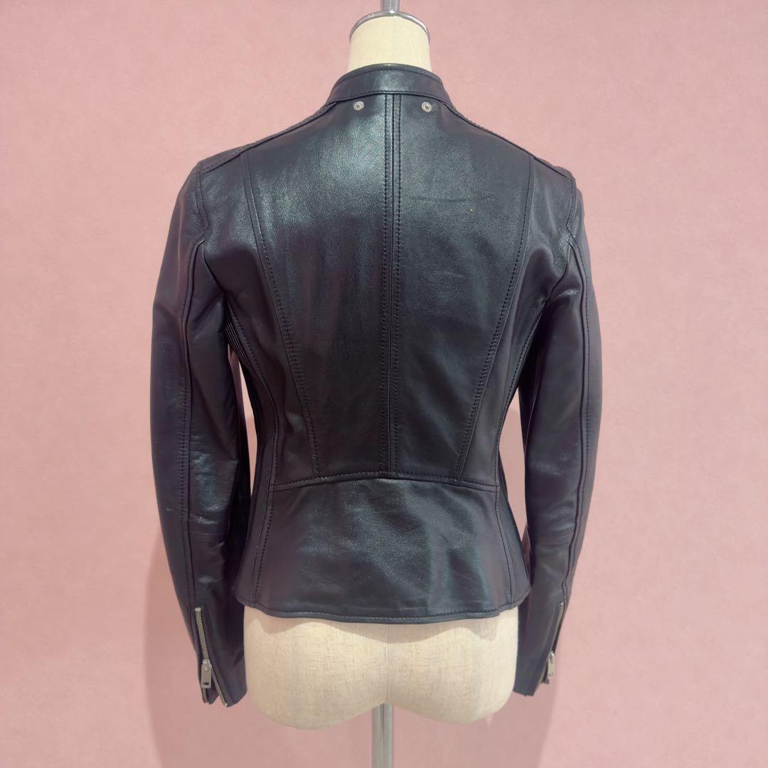 【美品】ディーゼル レザージャケットブラック