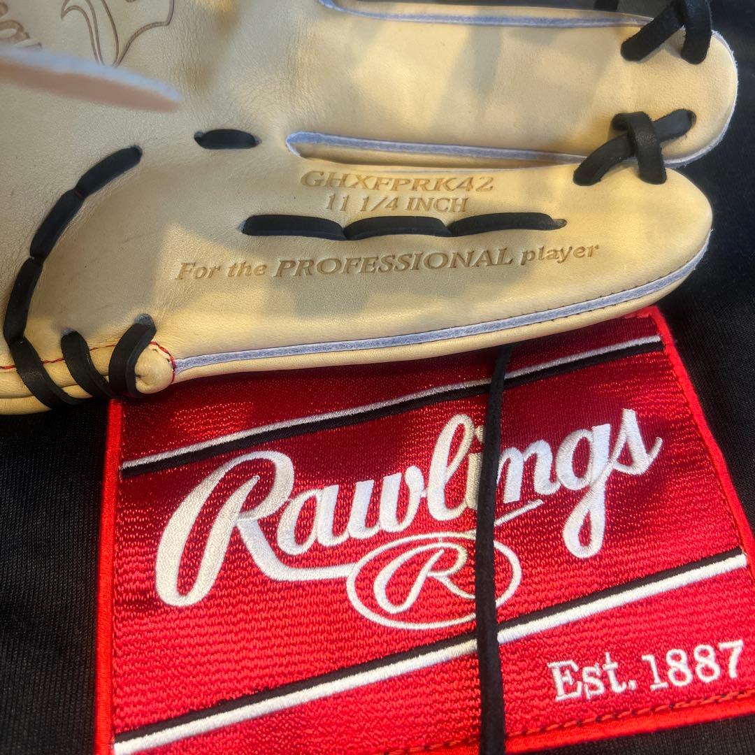 Rawlings Gold Glove 硬式グローブゴールドキャメル新品タグ付き