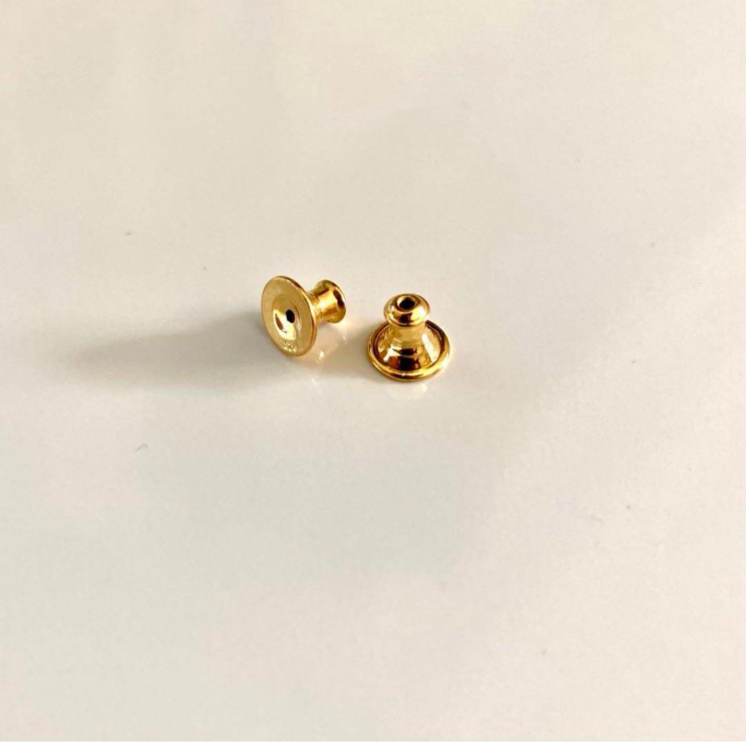 ゴールド　両耳　3.5×21mm 18k シルバー925 501同サイズ山田涼介