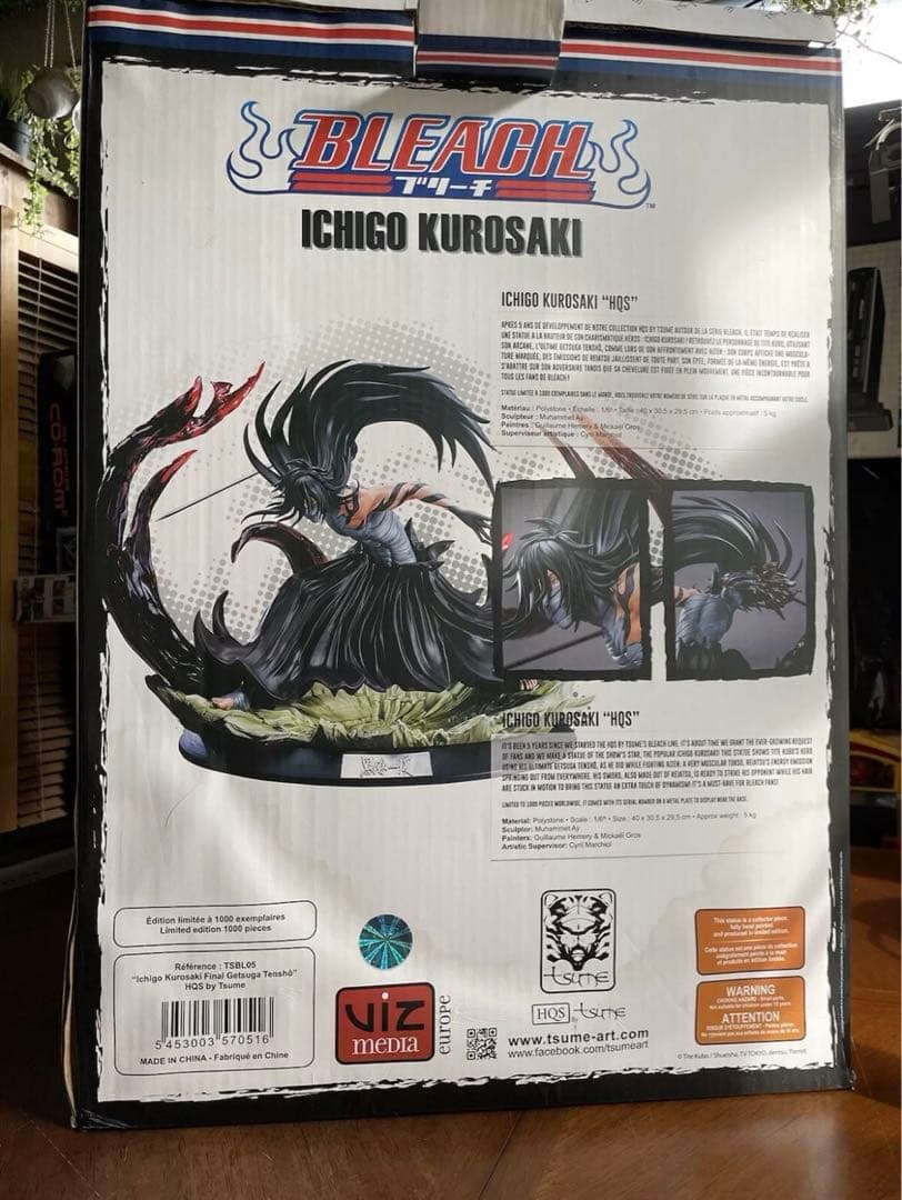 ツメアート BLEACH 黒崎一護 フィギュア スタチュー