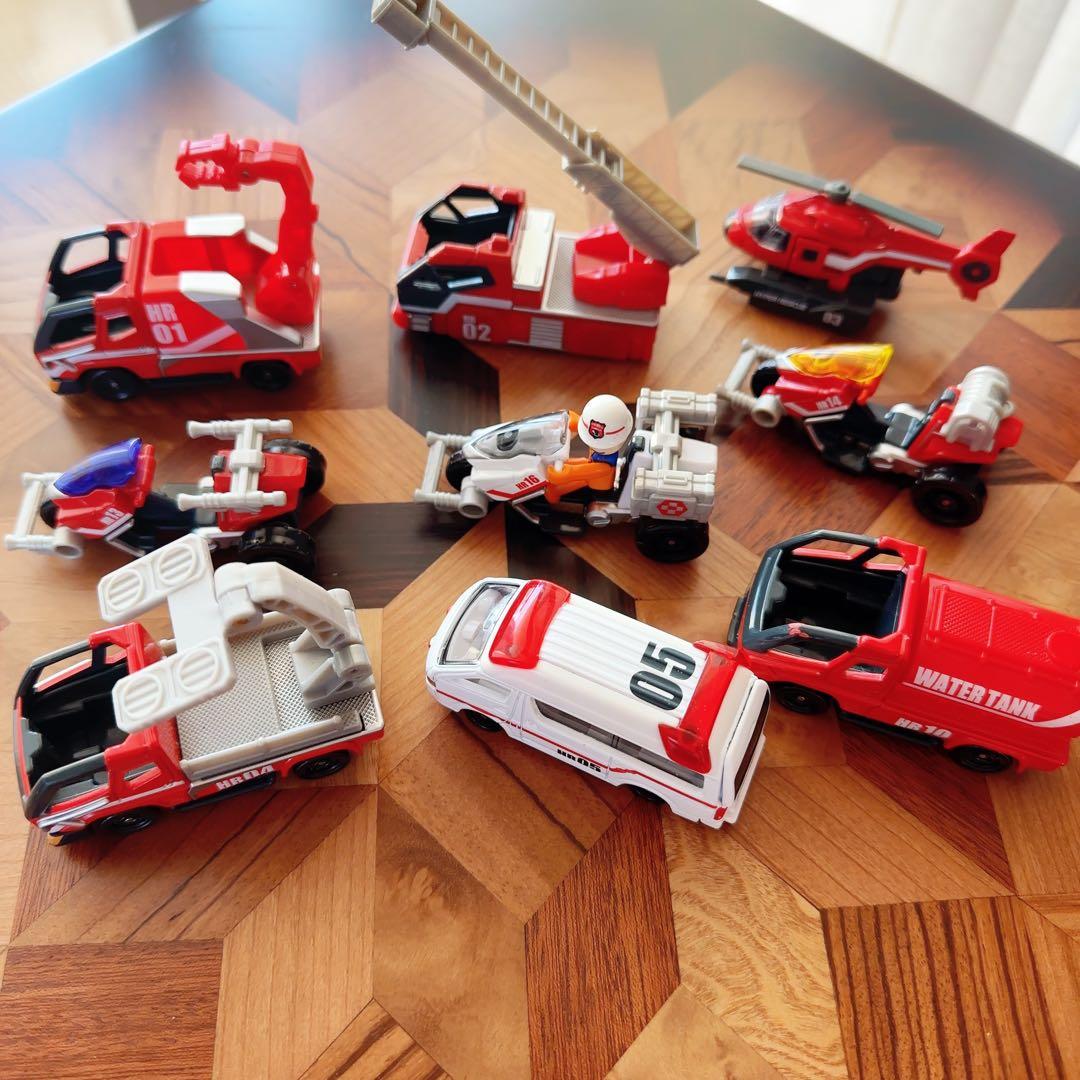 廃盤中古　トミカハイパーレスキュー　プラキッズ付き