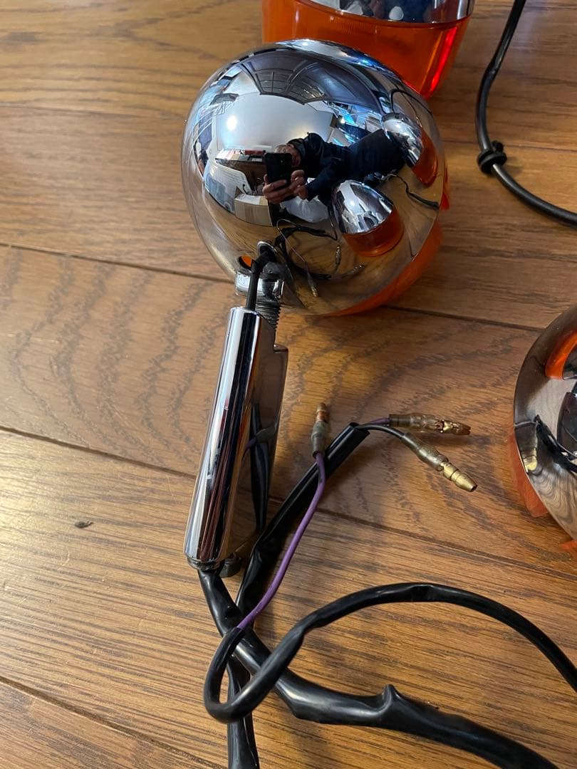 ハーレースポーツスター　みかんウインカー　リジスポ　ウインカー