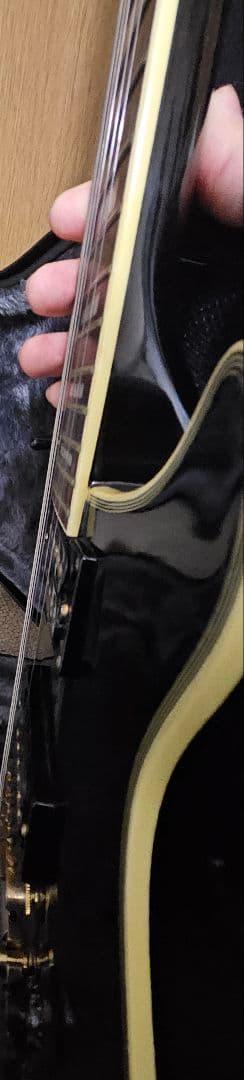 Epiphone TAK DC 松本孝弘　moody straps本革ストラップ