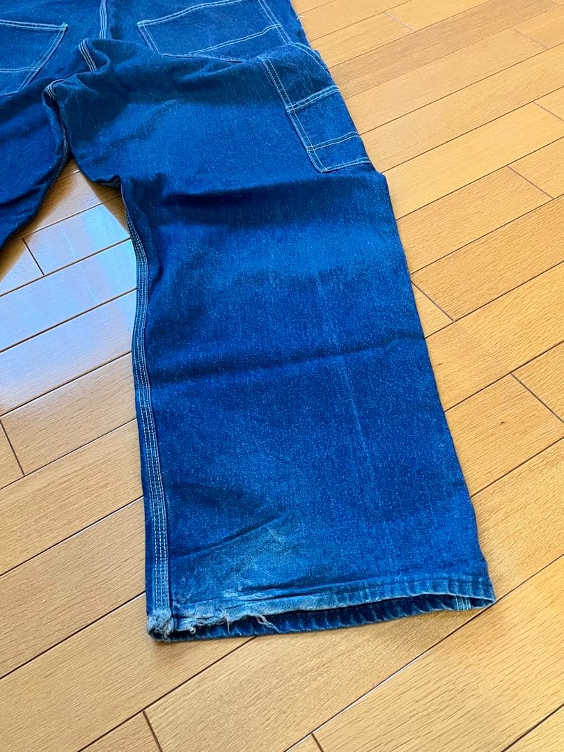 OshKosh ダークブルー デニムオーバーオール