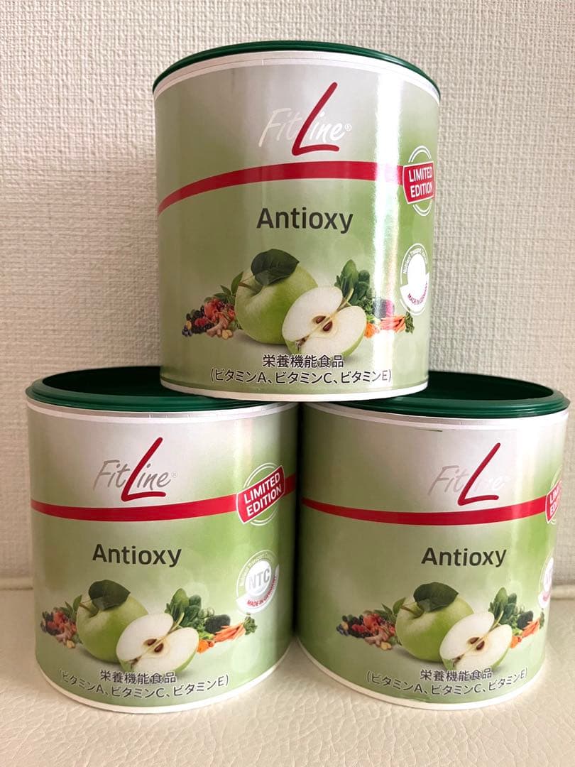 ドイツPM fitline アンチオキシ 美女パウダー3缶セット