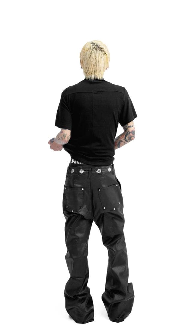 cryptic WAX COATED SLIM JEANS コーティングデニム