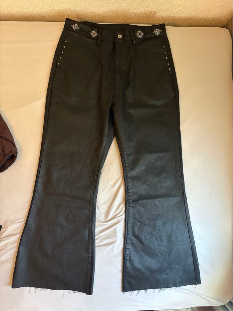 cryptic WAX COATED SLIM JEANS コーティングデニム