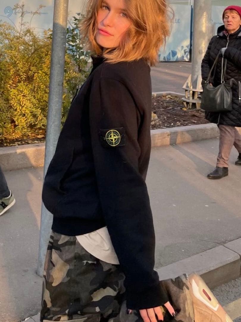 セール中‼️Stone  kint カーディガン 黒 L