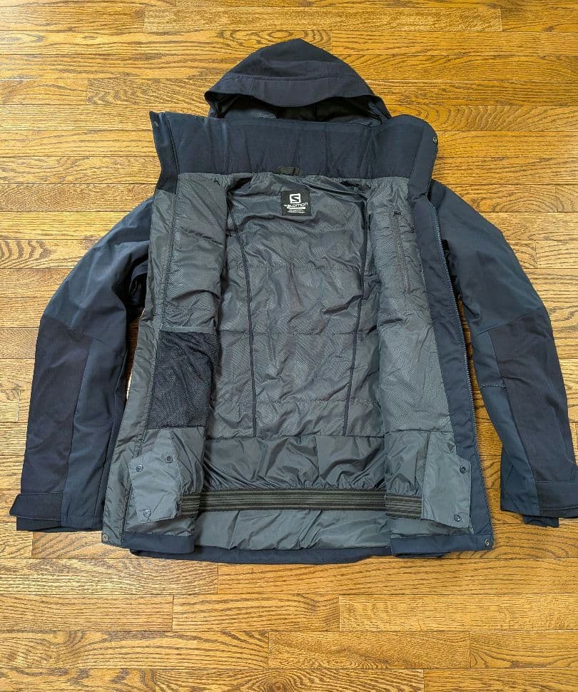 【タグ付き・未使用】 SALOMON ストームブレーバー ジャケット メンズ