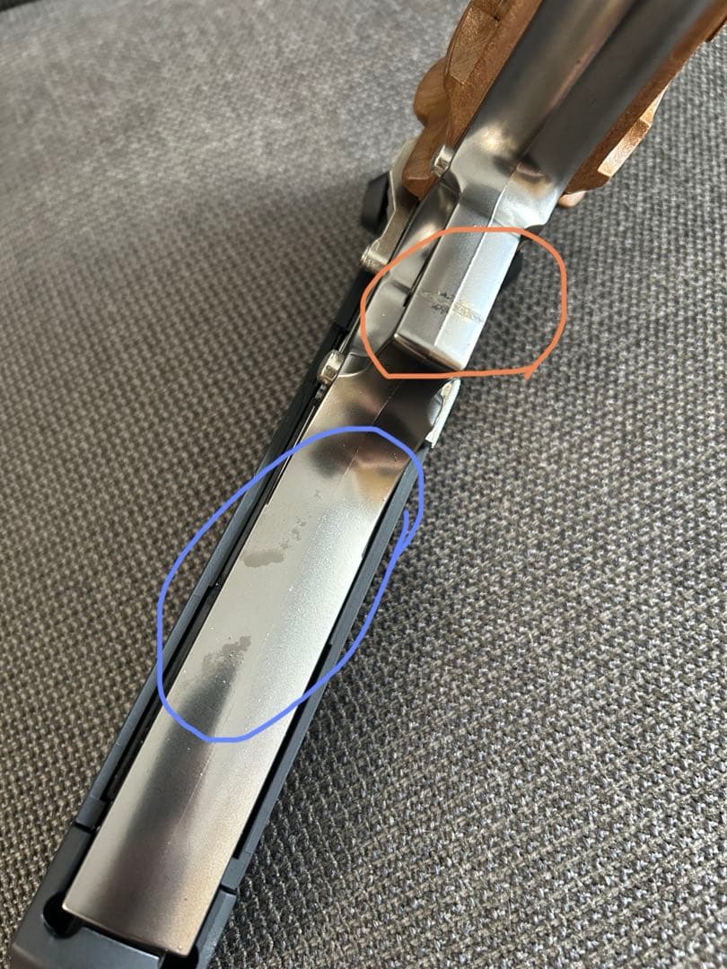 東京マルイ バイオハザード2 10inchカスタム デザートイーグル50AE