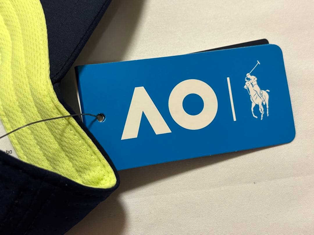 2026 全豪オープン POLO AO公式 スポーツキャップ ネイビー　新品