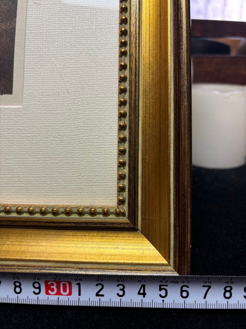 藤田嗣治　レオナールドフジタ 喫煙する自画像のリトグラフ