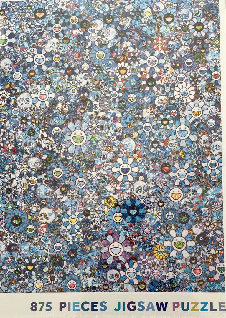 村上隆 ジグゾーパズル ブルー Takashi Murakami Puzzle