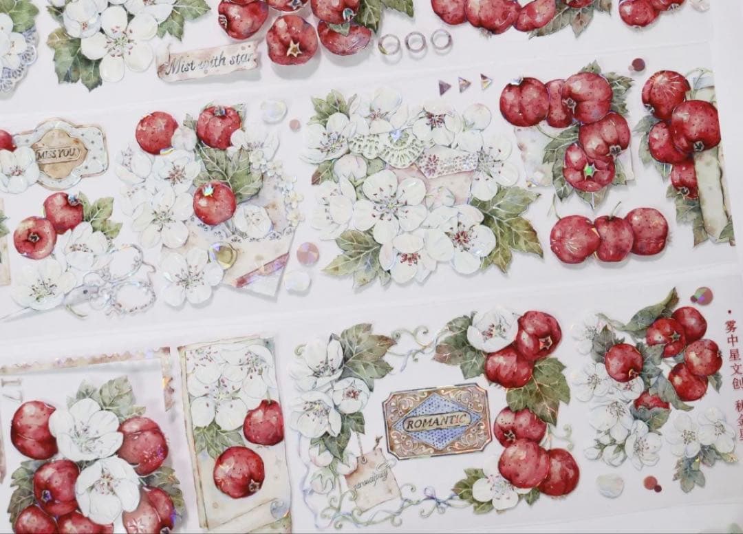 《秋金星》海外マスキングテープ　マステ 【2314】