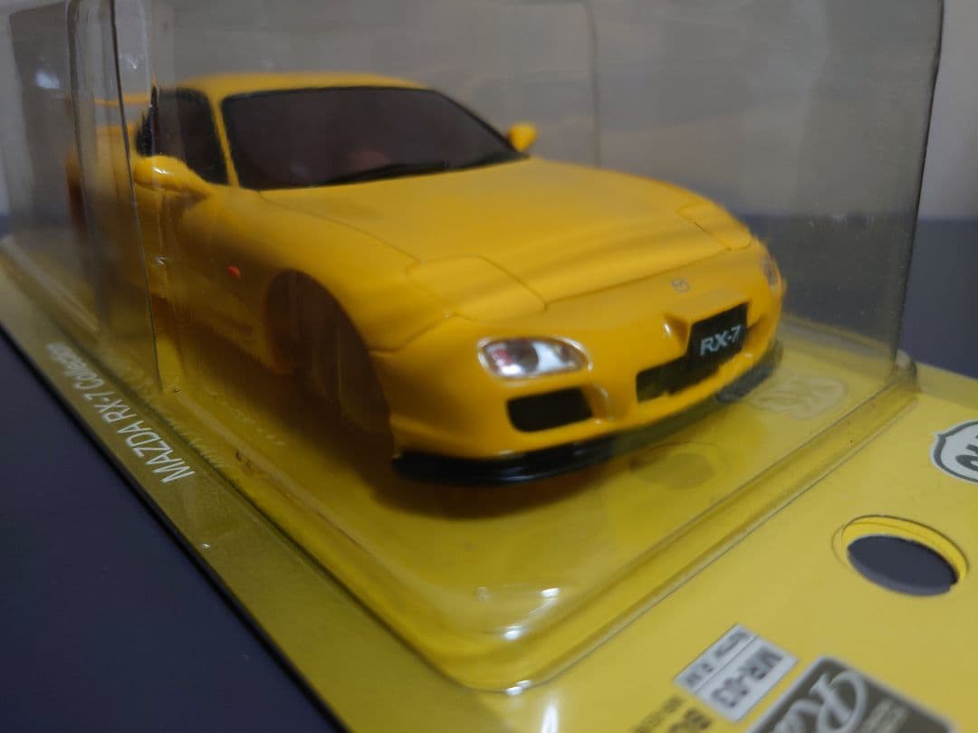 ま*ん様 京商ミニッツボディ マツダRX-7 FD3S イエロー R246-11