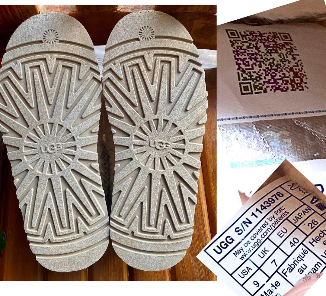 超入手困難・超美品✨26⇒～25薄手・素足✨UGG✨Tazz UGG Braid