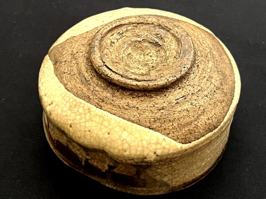 茶碗■古志野焼抹茶碗 江戸期 時代箱 お茶道具 古美術 時代物 骨董品 ■