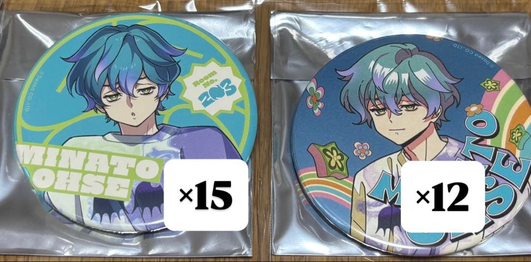 湊大瀬　ガンボツアー　缶バッジ