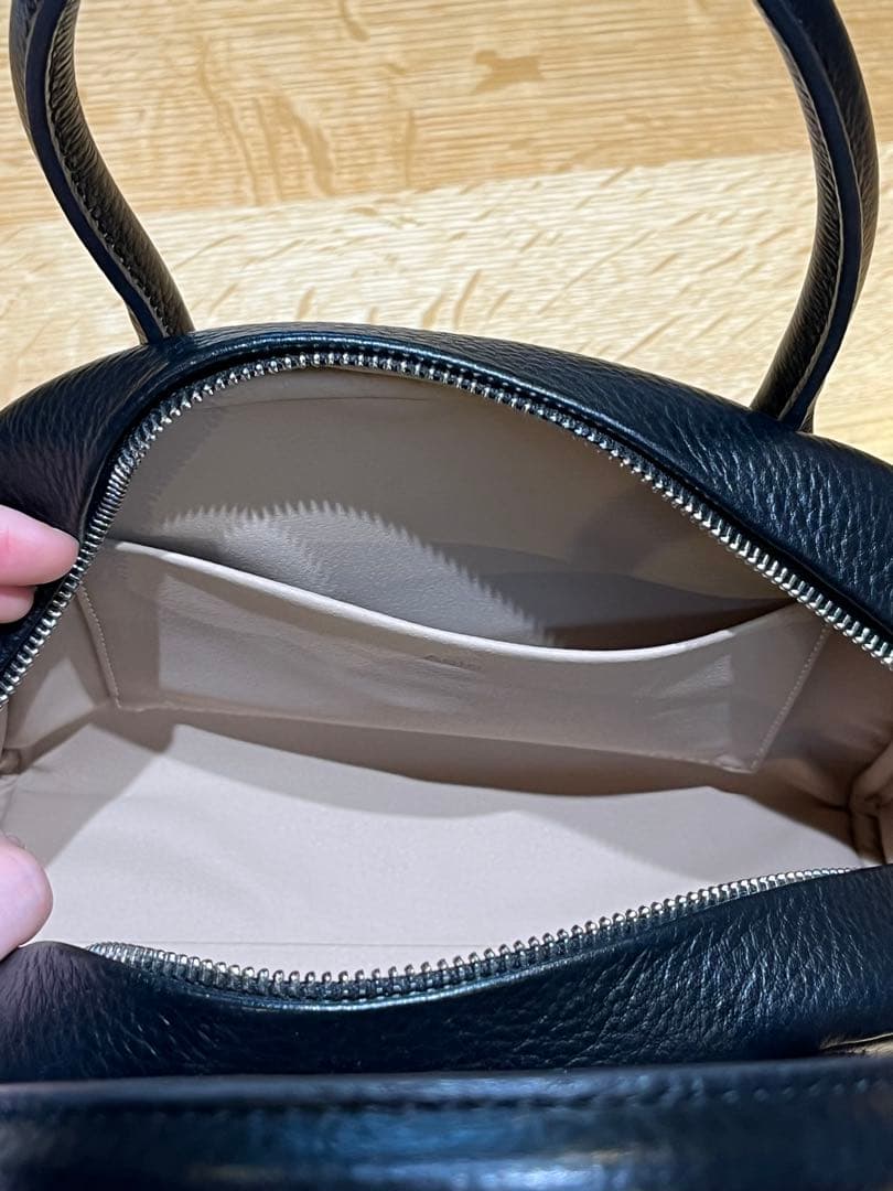 Aeta アエタ　Boston ボストンバッグ　黒　ハンドバッグ