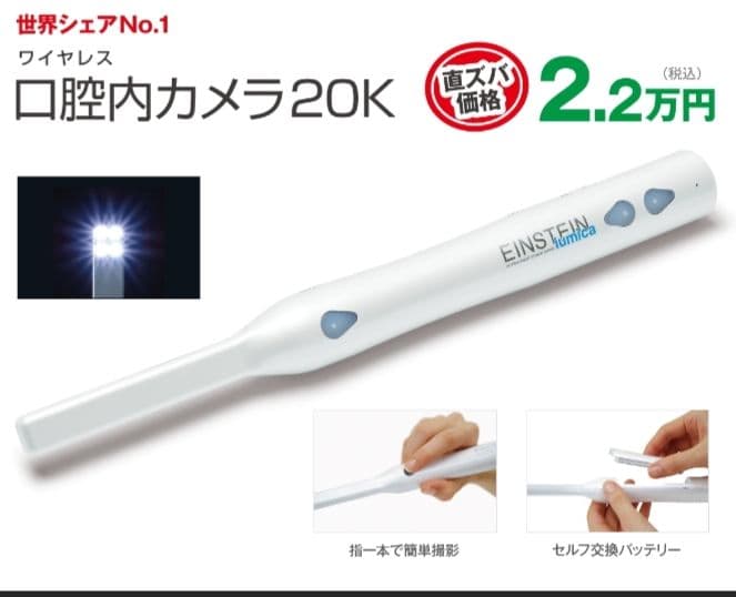アールエフ 口腔内カメラ EINSTEIN 2セット（本日限定価格！）
