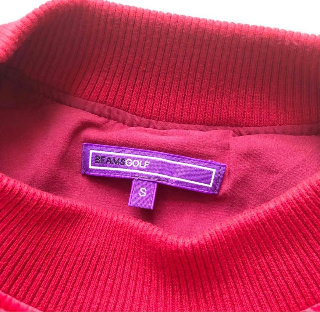 BEAMS GOLF パープルレーベル タラッティワッペン ウインドプルオーバー