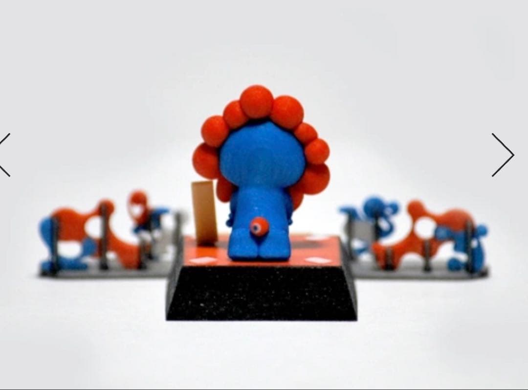 2025 万博　ミャクミャク　フィギュア 1/150サイズ〝IRASSHAI”