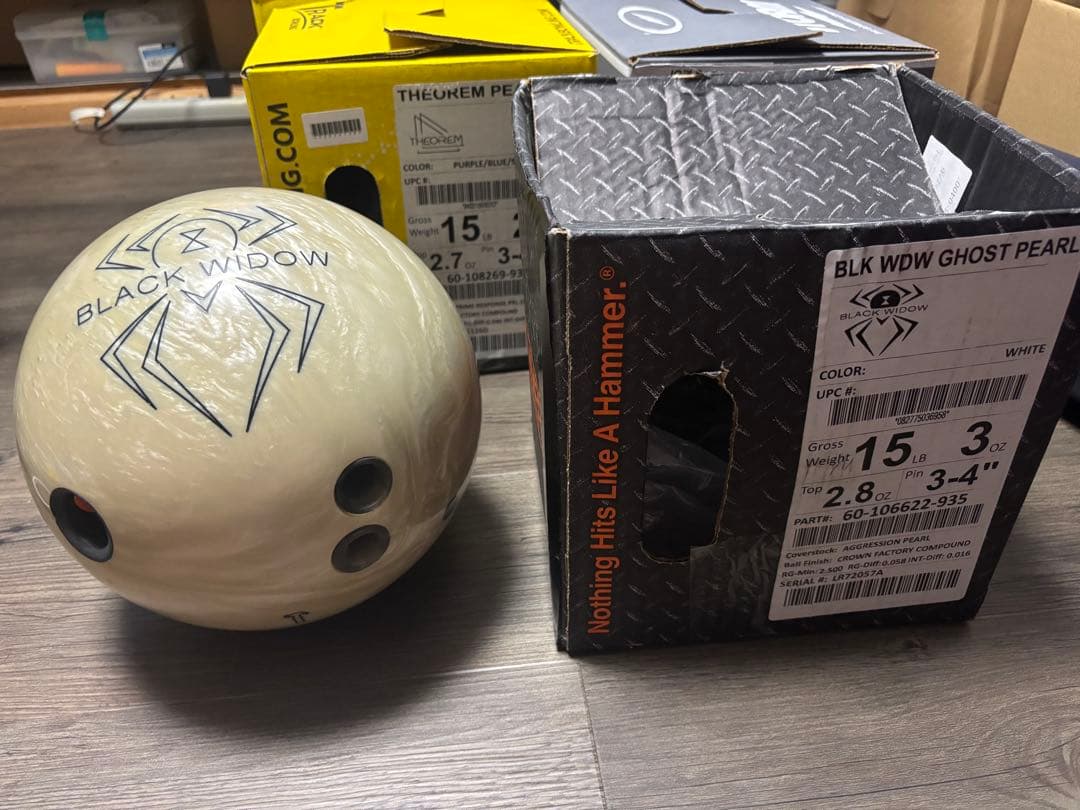 ブラックウィドー・ゴーストパール/ハンマー/レジェンドスター