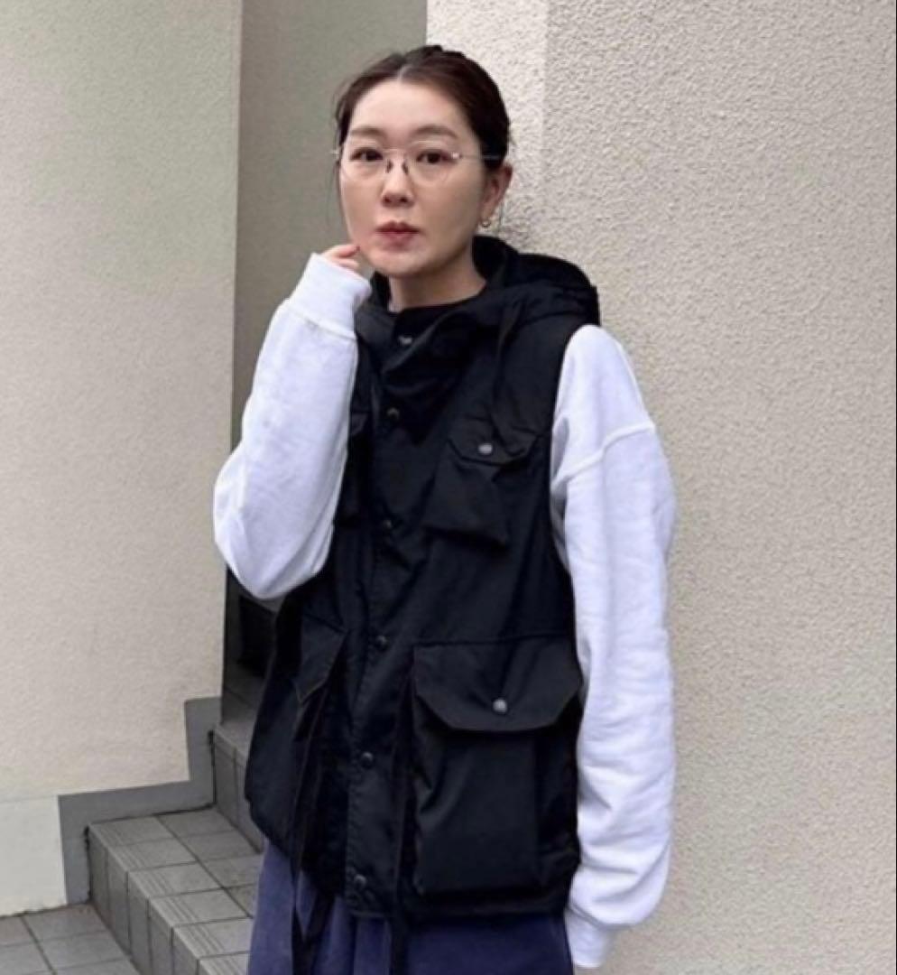 エンジニアードガーメンツ フィールドベスト　M ネイビー　ネペンテス