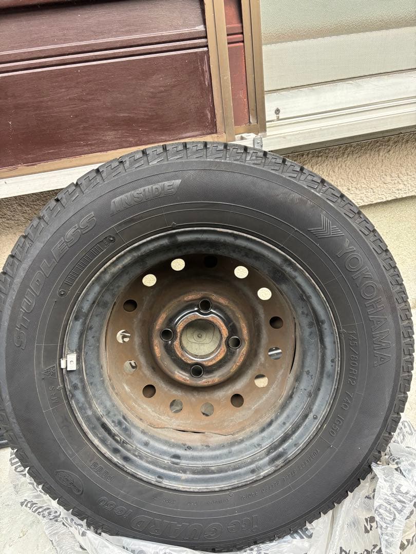 p*︎様 【特価】ヨコハマ iG50 145/80R12 スタッドレス4本