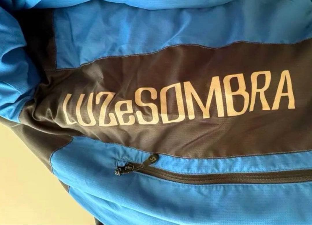 Luz フード付き ベンチコート 青黒　xl