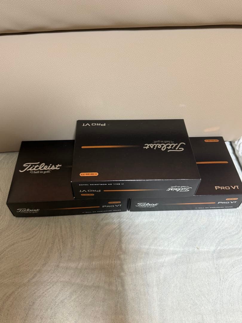 Titleist Pro V1 ゴルフボール 12個入り 3箱
