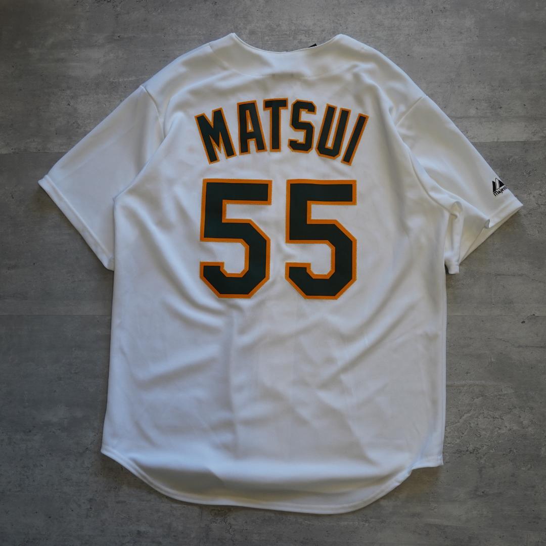 Majestic アスレチックス　松井秀喜　レプリカ　ユニフォーム