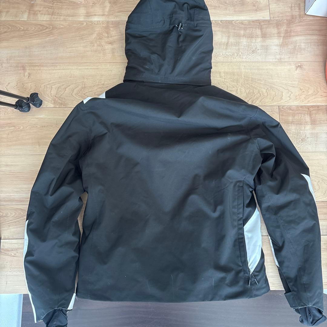 Mizuno スキーウェア L ブラック/ホワイト 上下セット