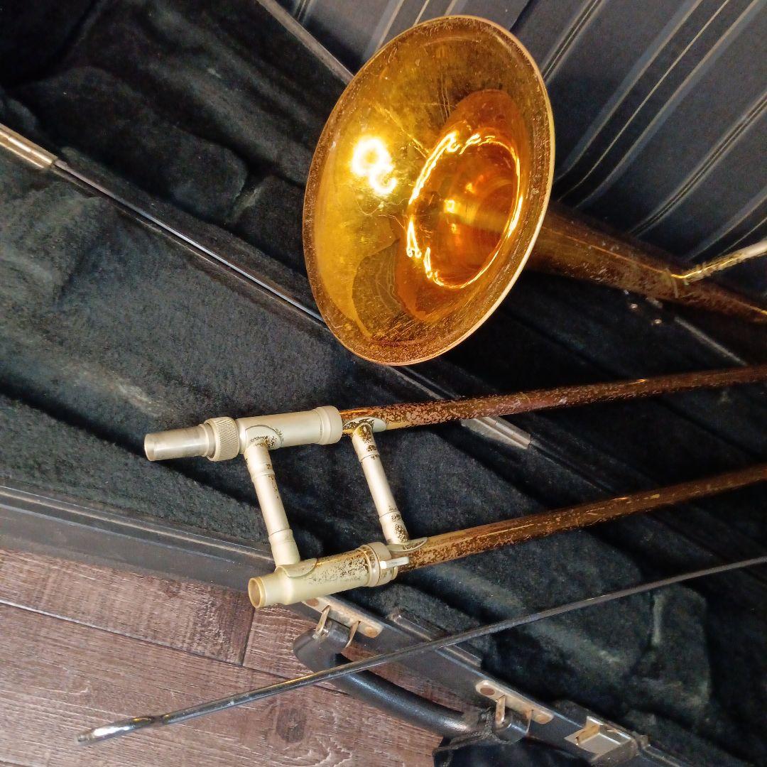 現状品 KING キング 606-LAトロンボーン 純正 ハードケース