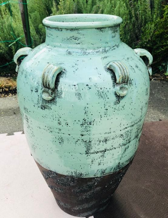 アンティーク　壺＆花瓶　高さ49㎝　重量12.1kg