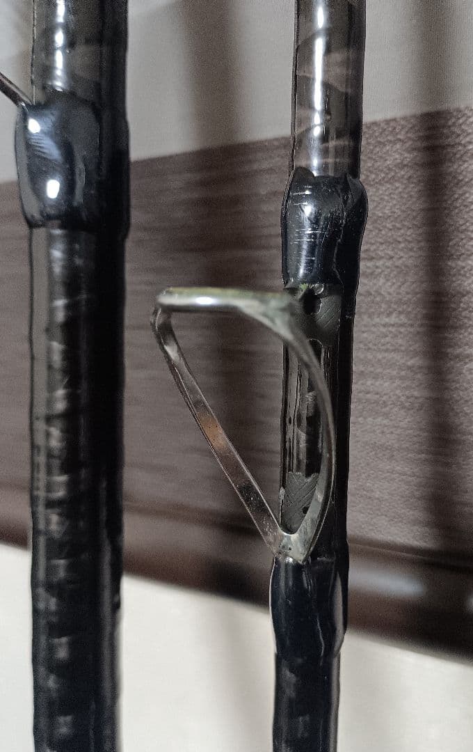 シマノハイパワーXスーパーサーフカスタム450EX！4本継ぎ投げ竿ガイド改造品