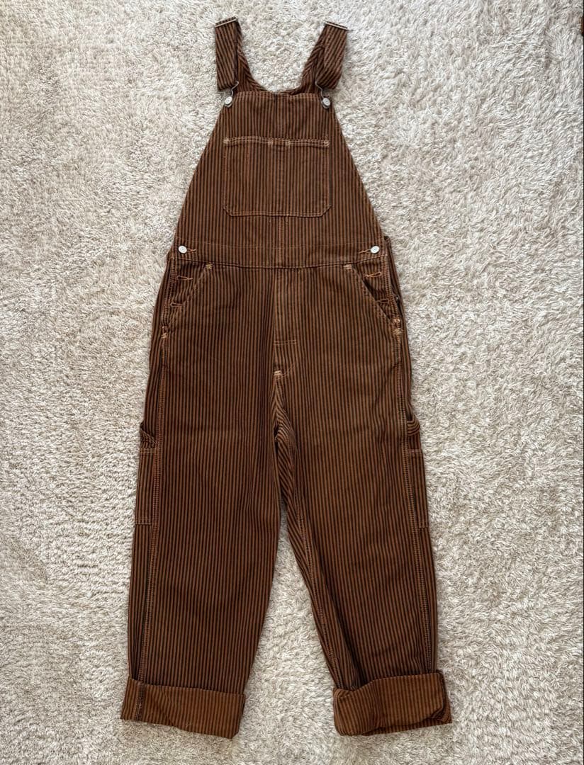 【美品】 Levi's Red ストライプオーバーオール