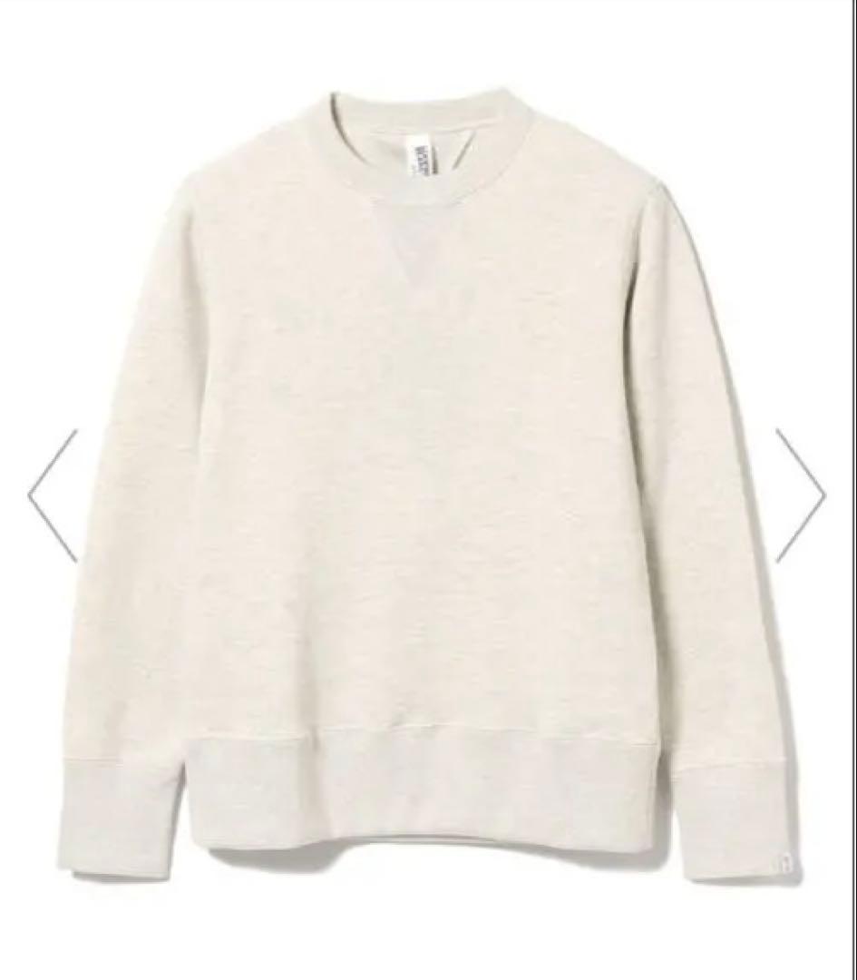 LOOPWHEELER×BEAMS + スウェット オートミール L