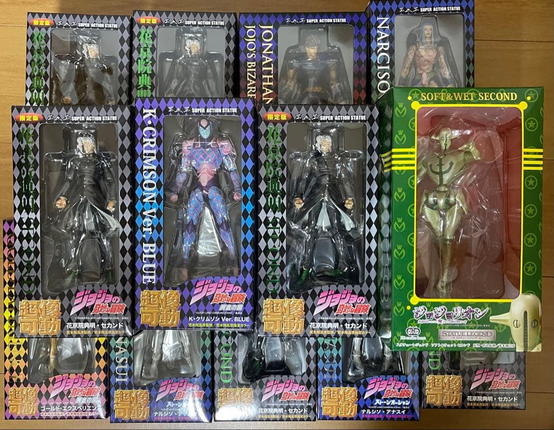 KMG様 ジョジョの奇妙な冒険 他フィギュアまとめ