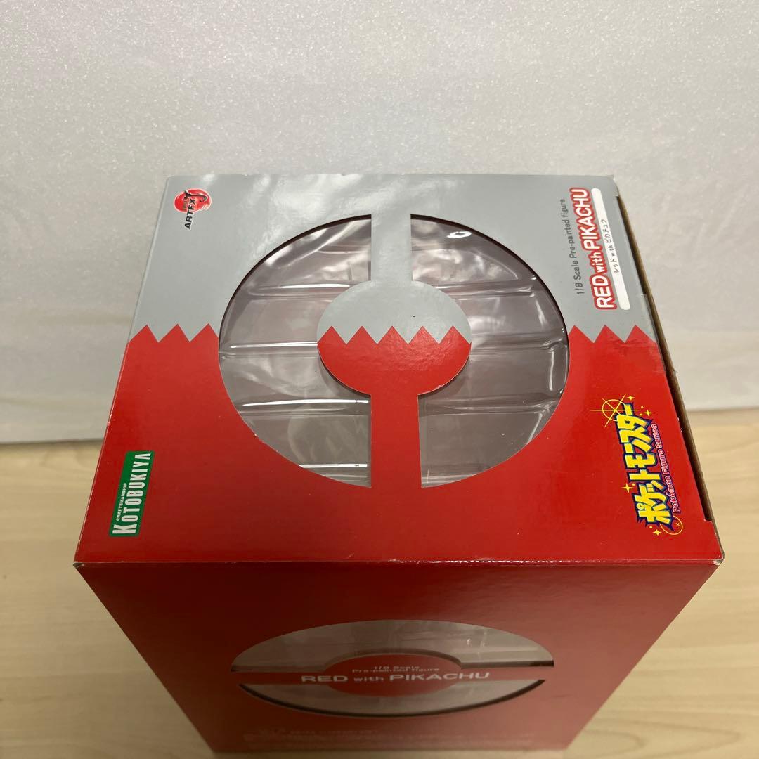 ARTFX J レッド with ピカチュウ　ポケモン　フィギュア　訳あり